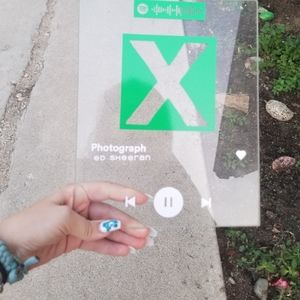 Ed Sheeran Glass wall Decor